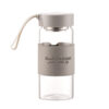 GROWSIR Botol Air Minum Kaca Borosilikat PREMIUM 480ml Anti Tumpah | Tumblr Saringan BPA FREE