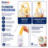 GROWSIR Botol Minum Anak 780ml Sedotan + Infuser Buah Anti Bocor Dengan Handle Tumbler Karakter Lucu BZ060