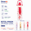 GROWSIR Botol Minum Anak 780ml Sedotan + Infuser Buah Anti Bocor Dengan Handle Tumbler Karakter Lucu BZ060