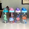 GROWSIR Botol Minum Anak Sedotan 480ml Anti Tumpah | Botol Air Lucu Sekolah Anti Bocor BZ050
