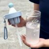GROWSIR Botol Minum Anak Sedotan + Infuser 750ml Anti Bocor Food Grade PC PP Tumbler Karakter dengan Tali BZ058