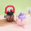 GROWSIR Botol Minum Estetik 850ml Anti Bocor Tumbler Lucu Botol Minum Korea Gemoy Travel BZ034