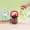 GROWSIR Botol Minum Estetik 850ml Anti Bocor Tumbler Lucu Botol Minum Korea Gemoy Travel BZ034