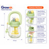 GROWSIR Botol Minum Estetik 850ml Anti Bocor Tumbler Lucu Botol Minum Korea Gemoy Travel BZ034