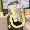 GROWSIR Botol Minum Estetik 850ml Anti Bocor Tumbler Lucu Botol Minum Korea Gemoy Travel BZ034
