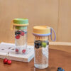 GROWSIR Botol Minum Infuser Buah 500ml Warna Pastel | Botol Minum Tumblr Tumbler Anti Tumpah BZ040