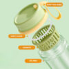 GROWSIR Botol Minum Infuser Buah 500ml Warna Pastel | Botol Minum Tumblr Tumbler Anti Tumpah BZ040