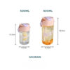 GROWSIR Botol Minum Infuser Buah 600 800ml – Botol Air Minum Aesthetic Korea Anti Bocor BZ022