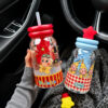 GROWSIR Botol Minum Karakter 500ml Sedotan + Infuser Buah | Anti Bocor Food Grade | Botol Minum Karakter dengan Tali BZ069