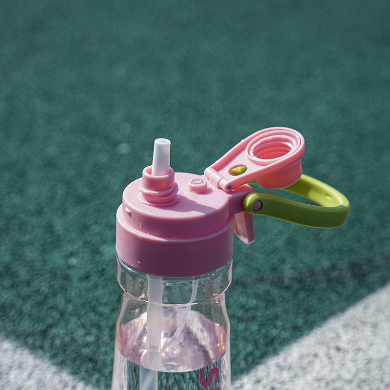 GROWSIR Botol Minum Olahraga Spray 750ml | Sedotan Semprot Air | Tumbler Sport Lucu Unik Anti Bocor BZ073