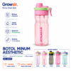 GROWSIR Botol Minum Olahraga Spray 750ml | Sedotan Semprot Air | Tumbler Sport Lucu Unik Anti Bocor BZ073