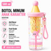 GROWSIR Botol Minum Sedotan + Infuser 800ML Sedotan + Infuser Buah | Anti Bocor | Food Grade | Dengan Tali BZ068