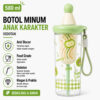 GROWSIR Botol Minum Sedotan + Infuser 800ML Sedotan + Infuser Buah | Anti Bocor | Food Grade | Dengan Tali BZ068