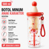 GROWSIR Botol Minum Sedotan + Infuser 800ML Sedotan + Infuser Buah | Anti Bocor | Food Grade | Dengan Tali BZ068