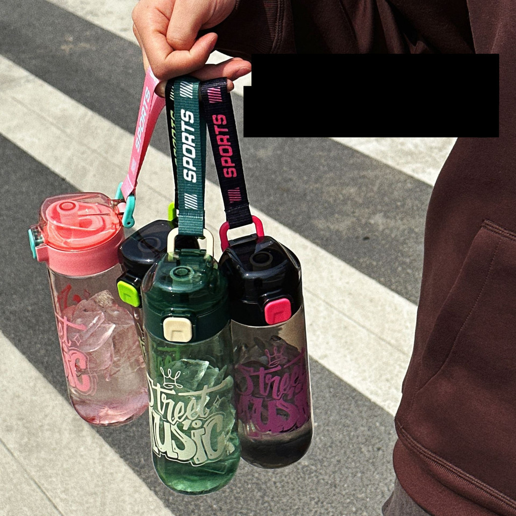 GROWSIR Botol Minum Sporty Anti Tumpah 700ml | Botol Minum Anak Sekolah Gym Kantor Anti Pecah BZ039