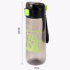 GROWSIR Botol Minum Sporty Anti Tumpah 700ml | Botol Minum Anak Sekolah Gym Kantor Anti Pecah BZ039