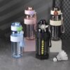 GROWSIR Botol Minum Sporty Korea 800ml Sedotan Anti Tumpah | Botol Air Olahraga Sekolah BZ030