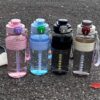GROWSIR Botol Minum Sporty Korea 800ml Sedotan Anti Tumpah | Botol Air Olahraga Sekolah BZ030