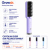 GROWSIR Catokan Sisir Ion Pelurus Rambut Alat Catok rambut Curly Rambut catokan 2 in 1 Wet Dry Dual Use 45 Watts FS032