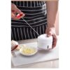 GROWSIR Chopper Tarik Mini 170ML Tarik Tanpa Listrik | Penggiling Manual Bawang Sayur Buah Stainless Steel kecil CF098