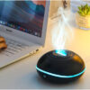GROWSIR Diffuser Aromaterapi Estetik Led Rgb 7 Warna | Humidifier Ultrasonik + Essential Oil | Pelembap Udara FS045