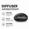 GROWSIR Diffuser Aromaterapi Estetik Led Rgb 7 Warna | Humidifier Ultrasonik + Essential Oil | Pelembap Udara FS045