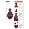 GROWSIR Humidifier Aroma Diffuser Mini Portable USB Lampu LED RGB Essential Oil Pelembap Udara Ultrasonik FS040