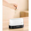 GROWSIR Humidifier Aromaterapi Efek Api Ultrasonic RGB 7 Warna Diffuser Essential Oil FS047