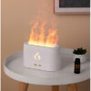 GROWSIR Humidifier Aromaterapi Efek Api Ultrasonic RGB 7 Warna Diffuser Essential Oil FS047