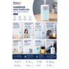 GROWSIR Humidifier Mini Portable USB Aromaterapi Aesthetic | Diffuser Lampu LED Air Mist Pelembap Udara Otomatis Estetik FS034