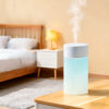GROWSIR Humidifier Mini Portable USB Aromaterapi Aesthetic | Diffuser Lampu LED Air Mist Pelembap Udara Otomatis Estetik FS034