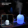 GROWSIR Humidifier Mini Portable USB dengan Lampu Tidur 7 Warna Kabut Nano Aromatherapy Auto Off Senyap Pelembap Udara Ruangan FS033