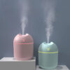 GROWSIR Humidifier Mini Portable USB dengan Lampu Tidur 7 Warna Kabut Nano Aromatherapy Auto Off Senyap Pelembap Udara Ruangan FS033