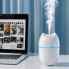 GROWSIR Humidifier Mini Portable USB Kabut Nano Pelembap Udara dengan Lampu LED FS037