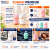 GROWSIR Humidifier Mini Portable USB Kabut Nano Pelembap Udara dengan Lampu LED FS037