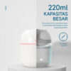 GROWSIR Humidifier Mini USB Dengan Lampu Tidur 7 Warna Ultrasonik Kabut Nano Pelembap Udara FS042