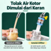 GROWSIR Sambungan Keran Air 6 Layer Mineral Alami Saringan Kepala Kran Penjernih Filter Air Penyaring Magnet CF048