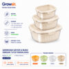 GROWSIR Saringan Sayur & Buah Dengan Tutup Keranjang Buah Pengering Sayuran Saringan Serbaguna CF069