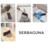 GROWSIR Sikat Pembersih Debu Kasur Sofa Karpet Serbaguna Waterproof Gagang Stainless Panjang CF090