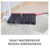 GROWSIR Sikat Pembersih Debu Kasur Sofa Karpet Serbaguna Waterproof Gagang Stainless Panjang CF090