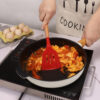 GROWSIR Spatula Tiris Silikon Gagang Kayu Anti Lengket Tahan Panas | Sodet Sudip Alat Masak Cooking Spatula Food Grade CF099