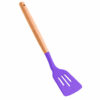 GROWSIR Spatula Tiris Silikon Gagang Kayu Anti Lengket Tahan Panas | Sodet Sudip Alat Masak Cooking Spatula Food Grade CF099
