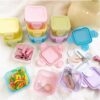 GROWSIR Tempat MPASI Bayi 60ml 1 Set 6pcs | Kotak Makan Mini Serbaguna Bekal Anak | Food Container Compact & Stackable CF103-S