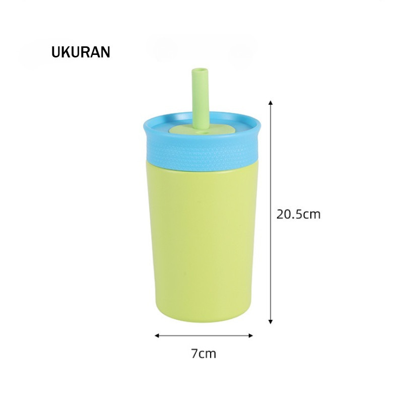 GROWSIR Tumbler Mug Stainless Steel Tahan Panas Dingin 350ml Termos Cup Vacuum Flask SUS316 BZ044