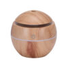 GRROWSIR Humidifier Mini USB Motif Kayu Elegan Dengan Lampu Tidur 7 Warna Pelembap Udara Ultrasonik FS039