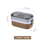 2 Layer   Coklat