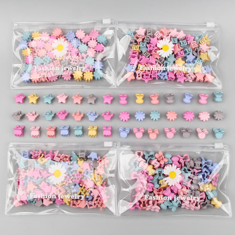 GROWSIR 30pcs Jepit Rambut Mini Set isi 30 pcs Aksesoris Rambut Wanita Anak Dewasa Gratis Pouch SP025