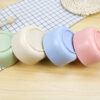 GROWSIR 4 PCS Mangkuk Pastel Mangkok Wheat Straw Mangkuk Makan Gandum Jerami Bowl Set PZ011