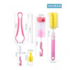 GROWSIR [7 IN 1] Sikat Botol Susu / Pembersih Botol Susu 7 Set / Sponge Spons Botol Susu CF061