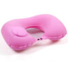 GROWSIR Bantal Leher Pompa Otomatis Traveling Inflatable Travel Neck Pillow XY063